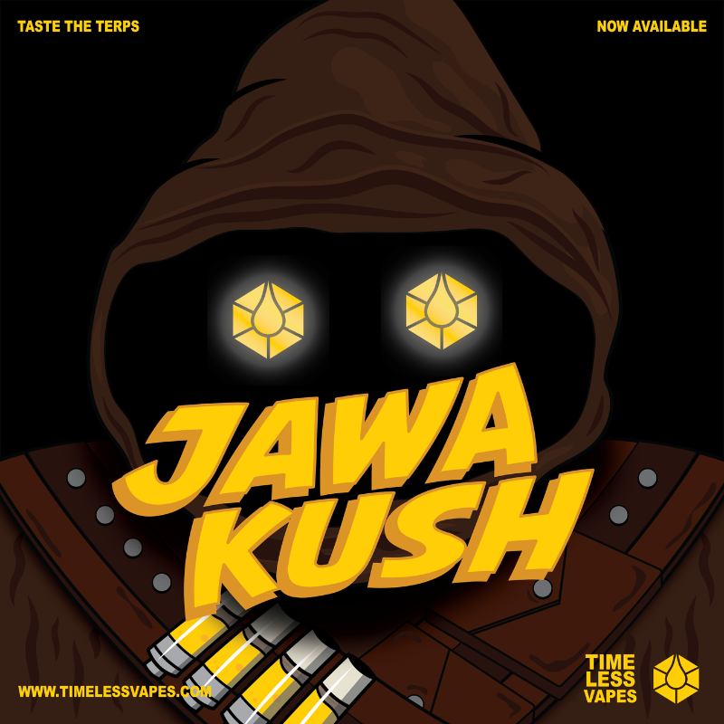 Timeless Vapes Jawa Kush Flavor Art