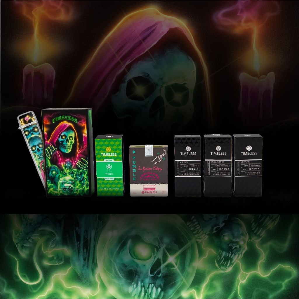 Timeless Vapes Spooky Season Strains