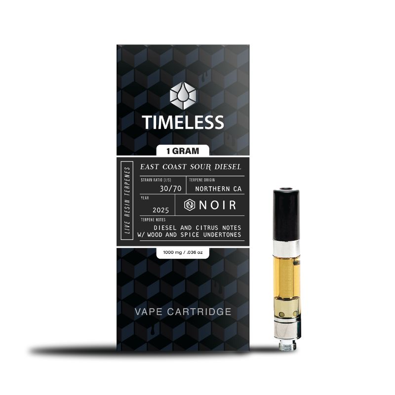 Timeless Vapes East Coast Sour Diesel 1000mg